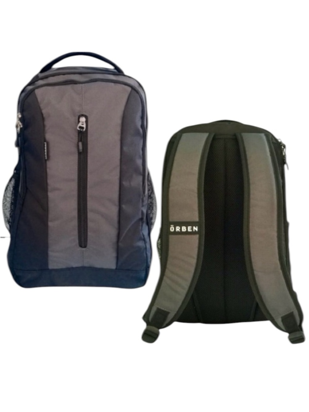 NWT Black/Gray Örben Laptop Backpack Dimensions 19.7”x13.8”x6.7”